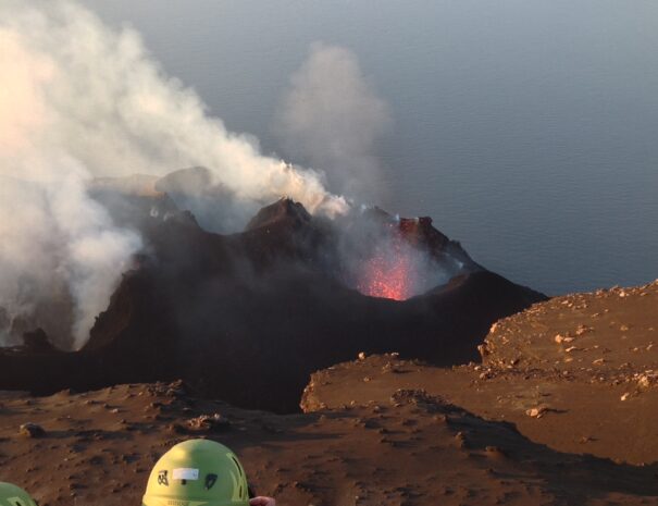 scalata al cratere stromboli