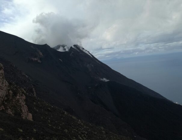 scalata al cratere stromboli