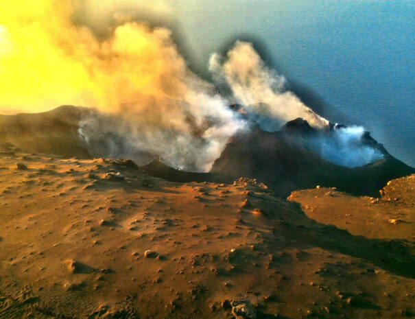 scalata al cratere stromboli