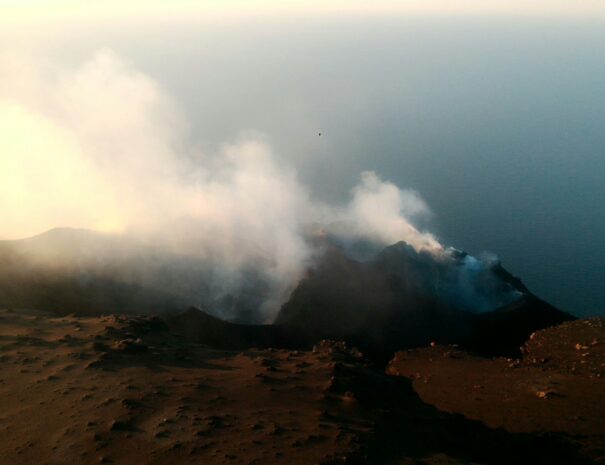 scalata al cratere stromboli