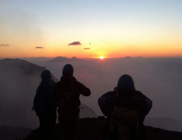 scalata al cratere stromboli